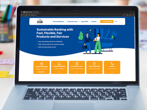 DHB Bank success story - card